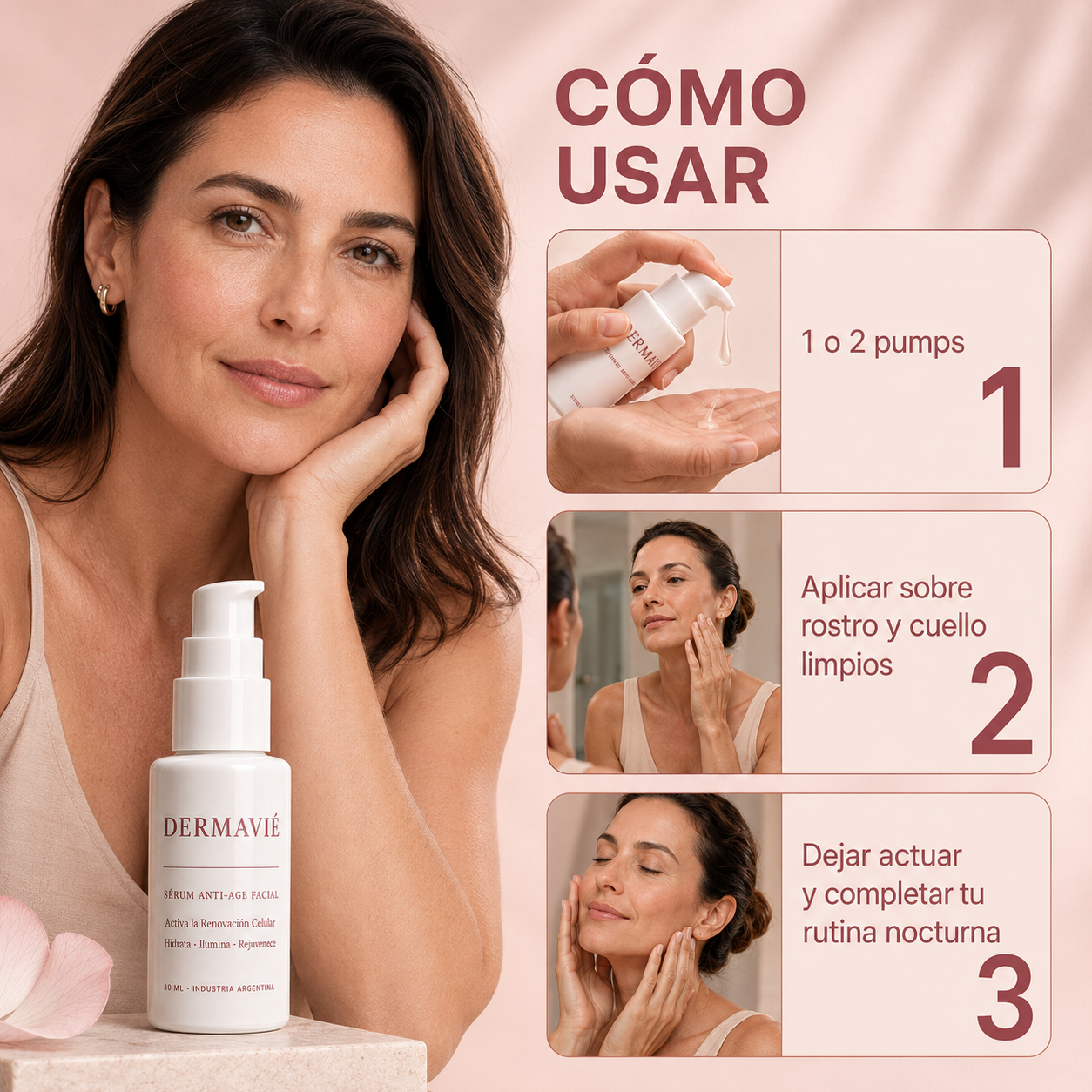 DERMAVIÉ® SÉRUM FACIAL ANTI-AGE