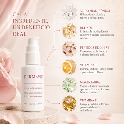 DERMAVIÉ® SÉRUM FACIAL ANTI-AGE